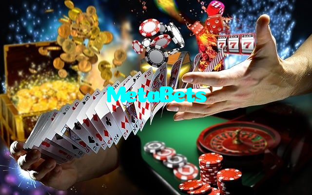 MetaBets casino presented on mobile device in Pakistan with slots and live games